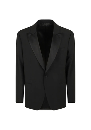 Lardini peak-lapel single-breasted jacket - Black