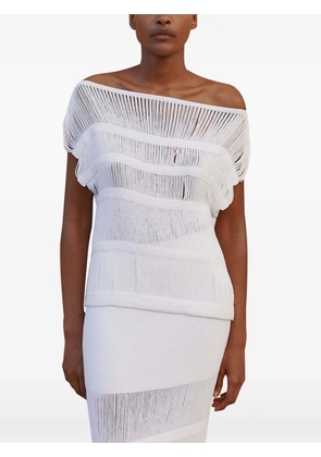 Liviana Conti Juliet off-shoulder blouse - White