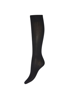 Wolford ribbed knee-high socks - Black