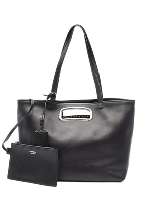 Prada Pre-Owned 2010-2026 Leather Satchel tote bag - Black