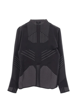 Prada Pre-Owned technical-knit sweater - Black
