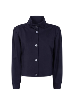Liviana Conti button-up fitted jacket - Black