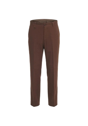 Paolo Pecora straight-leg chino trousers - Brown