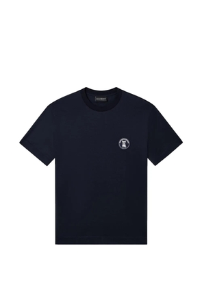 Emporio Armani chest-patch T-shirt - Blue