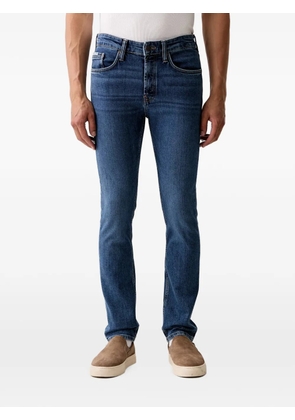 Marc O'Polo logo-patch slim-fit jeans - Blue