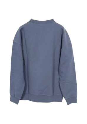 Christian Dior Pre-Owned × Stone Island vintage logo embroidery sweatshirt - Blue