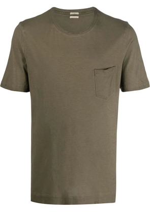 Massimo Alba chest patch-pocket detail T-shirt - Green