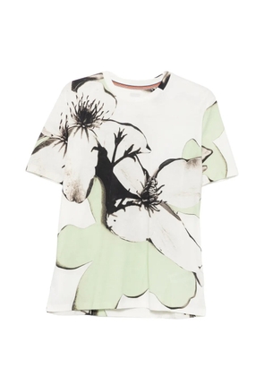 Paul Smith floral-print T-shirt - White