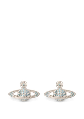 Vivienne Westwood Mini Relief Orb earrings - Silver
