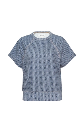 rag & bone Miramar short-sleeve sweater - Blue