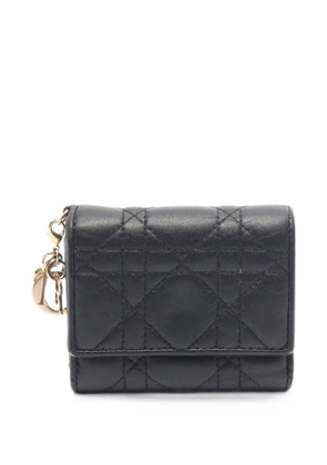 Christian Dior Pre-Owned 2000s Lady Dior Lotus wallet - Black