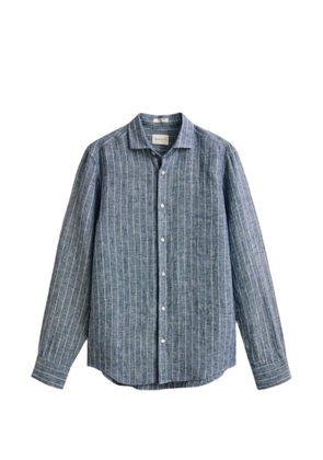 Gant striped linen shirt - Blue