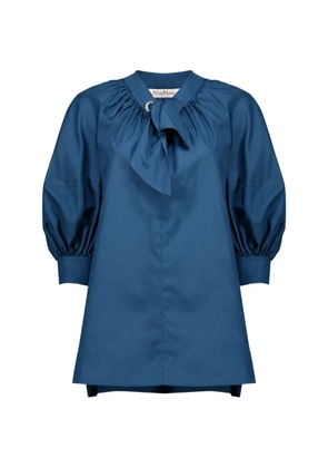Max Mara gathered blouse - Blue