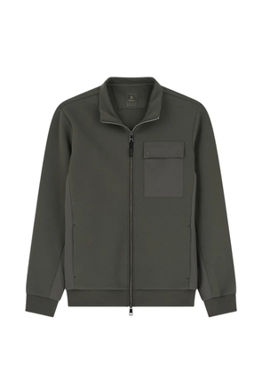Boggi Milano full-zip sweatshirt in cotton-blend scuba B Tech - Grey