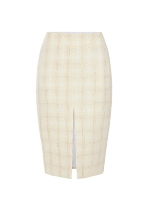 Elisabetta Franchi tweed skirt - Neutrals