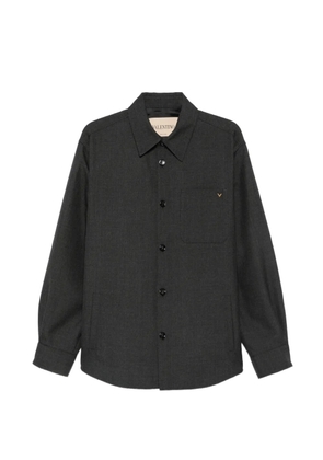 Valentino Garavani VLogo Signature patch-pocket jacket - Grey