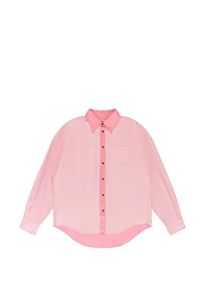 4SDESIGNS button-down long-sleeve shirt - Pink