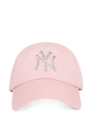 Sporty & Rich Yankees Kristal crystal-embellished hat - Pink