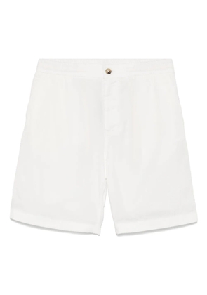 Altea elasticated-waistband shorts - White
