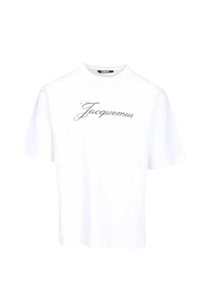 Jacquemus logo-print T-shirt - White