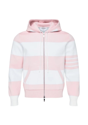 Thom Browne 4-Bar stripe Hector hoodie - Pink