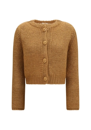 Forte Forte chunky-knit cardigan - Brown