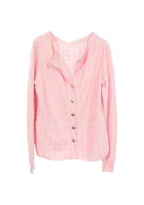 CHANEL Pre-Owned 1986-1988 buttoned cardigan - Pink