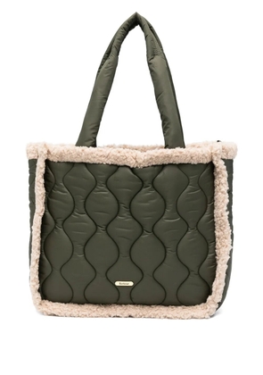 Barbour quilted Marnie tote bag - Green