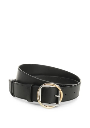 Jacquemus Salon Rond-Carré buckle belt - Black