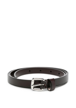 P.A.R.O.S.H. buckle-fastening leather belt - Brown