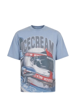 ICECREAM Sponsor graphic-print T-shirt - Blue