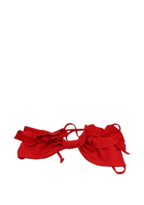 Marysia Zuma ruffled bikini top - Red