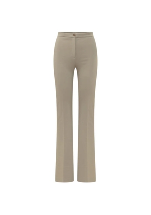 PINKO Hulka high-waisted flared trousers - Neutrals