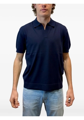 Paolo Pecora short-sleeve knitted T-shirt - Blue