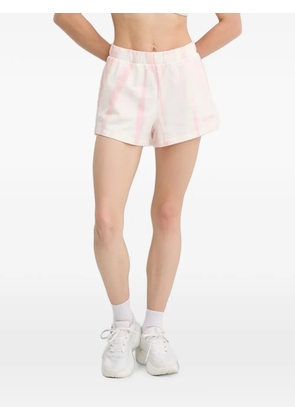 GUESS USA tie-dye logo-print shorts - Neutrals