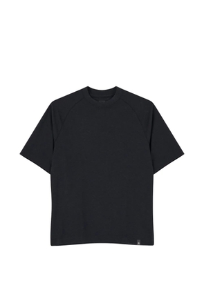 Boggi Milano T-shirt in piqué cotton blend mélange B Tech - Black