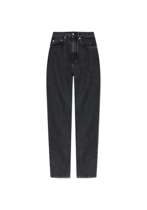 Jil Sander button tapered-leg jeans - Black