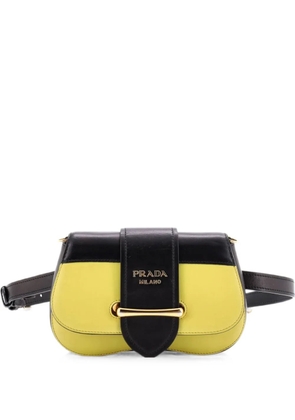 Prada Pre-Owned Sidonie City Calf belt bag - Yellow