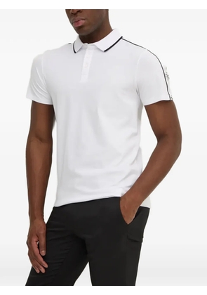 GUESS USA logo-tape polo shirt - White