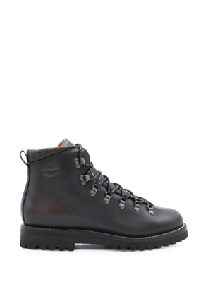 Church's lace-up leather boots - Brown