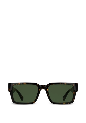 Lacoste rectangle-frame sunglasses - Brown