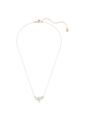 Swarovski Mesmera crystal-embellished drop necklace - Pink