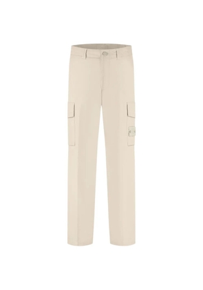 Stone Island logo-patch cargo pants - Neutrals
