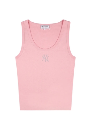 Sporty & Rich Yankees Krystal cropped tank top - Pink
