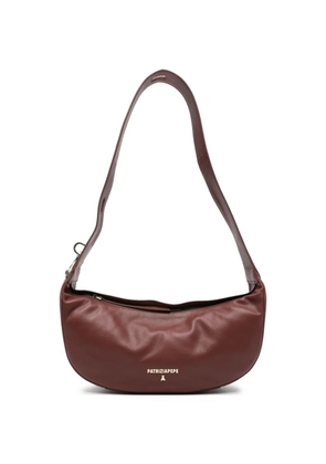 Patrizia Pepe leather shoulder bag - Brown