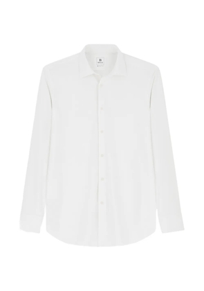 Boggi Milano shirt in stretch nylon B Tech slim fit - White