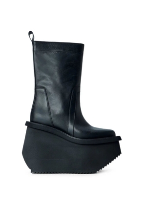 Rick Owens Factory platform pull-tab boots - Black
