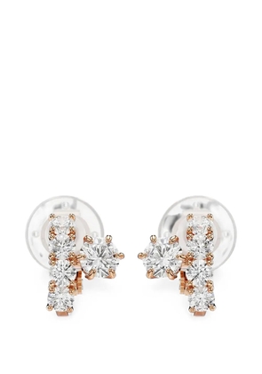 Swarovski Matrix crystal-embellished clip-on earrings - Pink