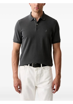 Marc O'Polo logo-embroidered polo shirt - Grey