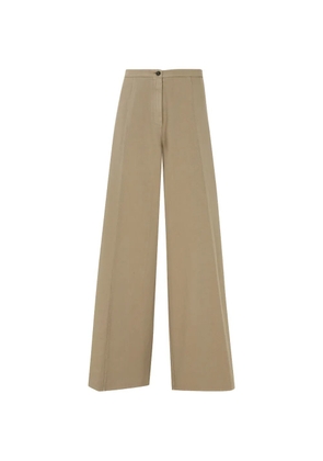 Forte Forte button-fastening palazzo pants - Neutrals